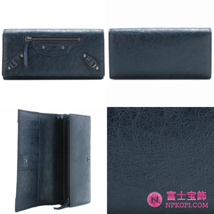BALENCIAGA/バレンシアガ 2012年春夏新作CLASSIC CONTINENTAL2つ折り長財布 253038 D940T 4040